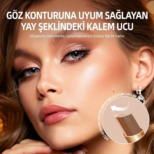 3 Renkli Gradyan Su Geçirmez Uzun Süreli Göz Farı Stick