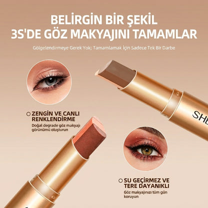 3 Renkli Gradyan Su Geçirmez Uzun Süreli Göz Farı Stick
