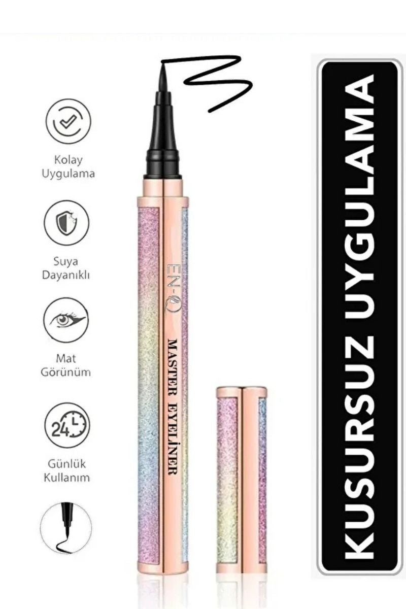 Zeonella Beauty Kristal Model Likit Eyeliner Waterproof